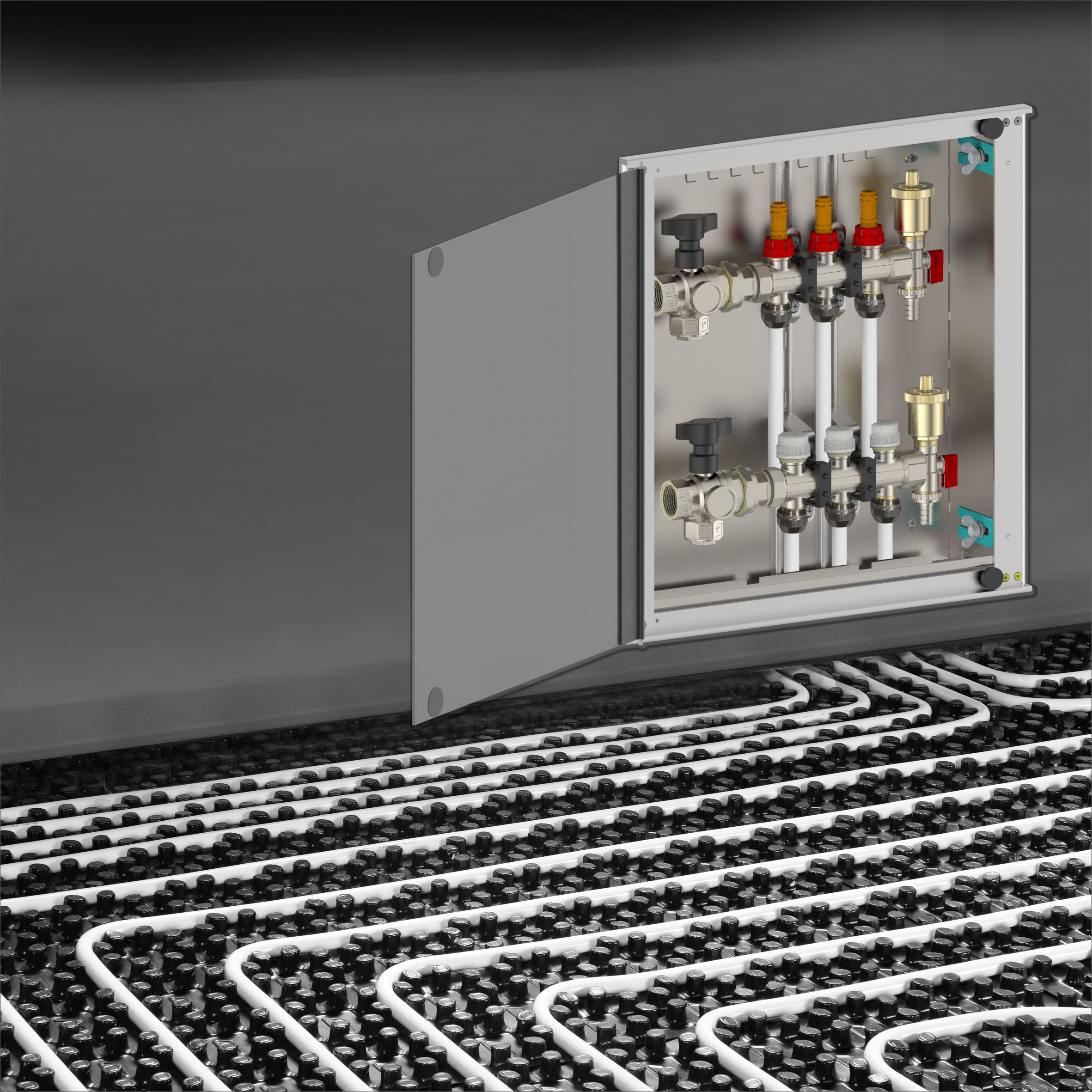 SEAMLESS EMBEDDED DIVERSION BOX